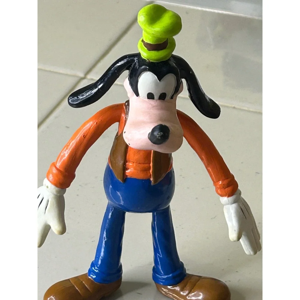 Disney Goofy Dog‎ Figurines Set of 5 Collectible Toy Figures